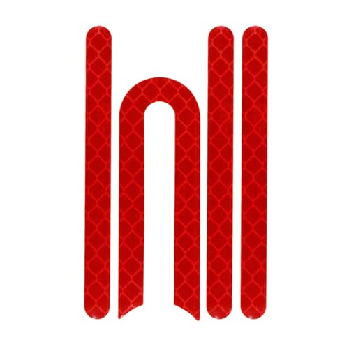 反射サイドプロテクター警告ステッカー車バイク夜間安全ステッカー電動スクーターアクセサリー耐久性スクーター保護カバー