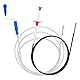 2Stk Abflussreiniger Spirale Abfluss Rohrreinigung 3m,Krallengreifer 90cm,Abflussspirale Rohrreinigungsspirale Toilette,Flexibel Greifkralle Greifer,Rohrreiniger Spirale Für Waschbecken Abwasserkanäle
