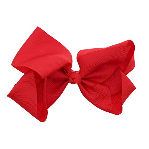Pinza lazo extra grande para cabello, 8 pulgadas, rojo miniatura 1