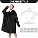 LetsFunny Blanket Hoodie,Oversized Wearable Sherpa Fleece Blanket Sweatshirt,Super Soft Warm Cozy with Giant Pocket,Gifts for Women Men Adults Teenagers, One Size Fits All