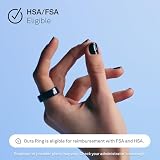 Oura Pierścionek 4 ceramiczny – Midnight – rozmiar 11 – Smart Ring – określić swój rozmiar przed zakupem