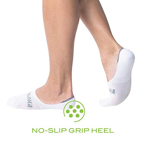 Cariloha Men's Bamboo-Viscose No Show Socks - Odor-Resistant - Provides Added Comfort - Large/X-Large - White4