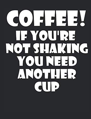 IsegMind Coffee Tin Sign If You're Not Shaking, You Need Another Cup Metal Sign, Vintage Baboon Sign Plaque Poster Cafe Kitchen 12x16 In Home Wall Decor(12637B