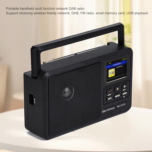 Radio FM portátil con Bluetooth y soporte USB miniatura 6