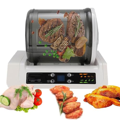 Marinador al vacío para carne y verduras, capacidad de 7 litros, apagado automático, perfecto para encurtir y marinar en casa, mejora el sabor de hamburguesas y más