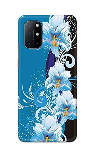 Image of PRINTFIDAA Beautiful Floral Design Printed Designer Hard Case for OnePlus 8T Back Cover -(e) RPM1006