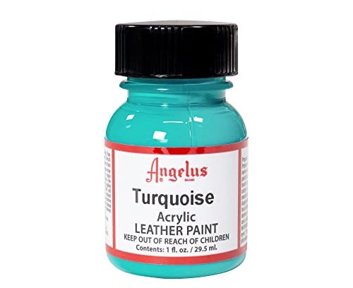 Angelus Acrylic Leather Paint Turquouise 1oz