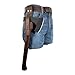 Valhalla Gear, Rustic Axe Holder with Belt Loop, Waist Holder for Axes, Hip Holster for Tools, Thick Full Grain Leather, Handmade (Bourbon Brown)