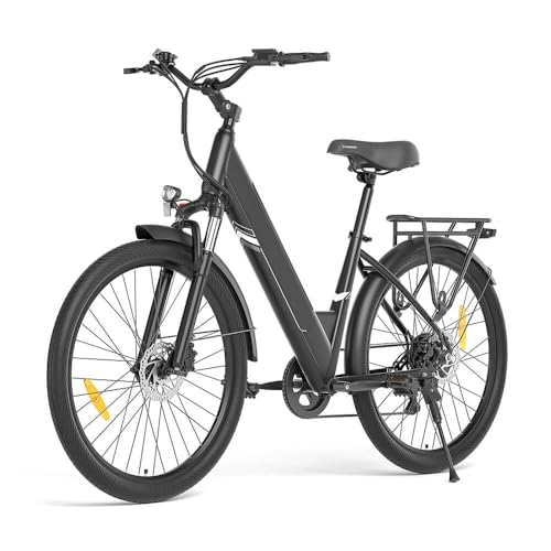 Touroll J1 ST/J1 Pro 27,5' E-Bike für Erwachsene, Elektrofahrrad Trekkingrad E-Bike Herren Damen mit 36V 15.6Ah Akku,100km Reichweite, 250W, E-Fahrrad mit 7-Gang-Getriebe, Pedelec Citybike (J1 Pro)