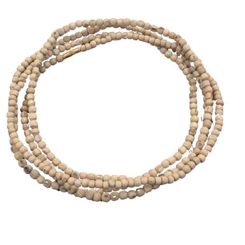 Image of ISKCON VRINDAVAN Original Tulsi Kanthi Mala - Unisex Adult Jaap Chanting Mala from Vrindavan Dham