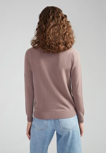 Image of Style & Republic Women's 100% Cashmere Slim Turtleneck Pullover Sweater