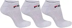 Kit com 3 Meias Cano Curto FILAadulto-unissex
