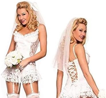 Bridal Cosplay Lingerie - White
