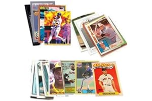 40 Piece Baseball Hall-of-Fame & Superstar Trading Cards in Protective Case