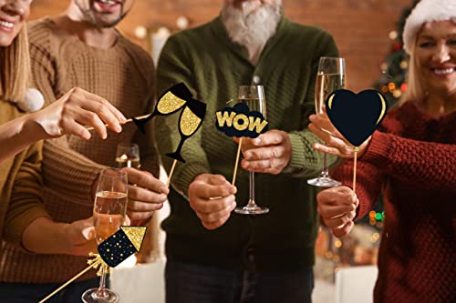 New Years Eve Photo Booth Props 2023-Pack Of 52 | New Year Props For Happy New Year Decorations 2023 | Nye Decorations 2023 | New Years Eve Party Supplies 2023 #TOP5
