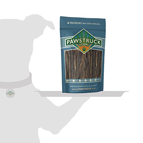 5" Junior Beef Gullet Bully Sticks For Dogs & Puppies (60 Ct) Natural Odorless Jr. Esophagus Treat - Joint Health & Cleans Teeth - Free-Range Grass-Fed Cattle - Mini Thin Bladder Jerky Chew Steer Stix #TOP3