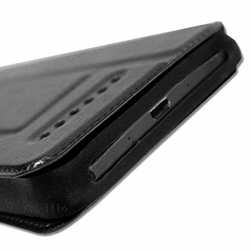 Coque Motorola Moto E20 Simili cuir Extra Slim Fermeture magnétique - vue 5