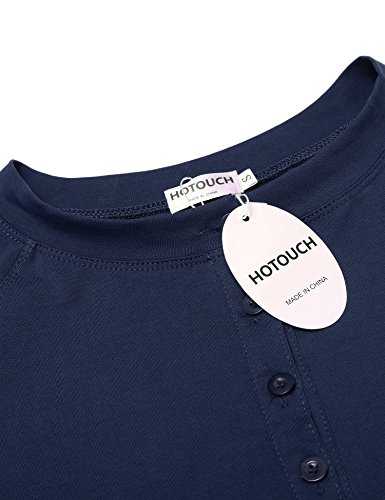 Hotouch Camicia Donna Manica Lunga Camicie Basic