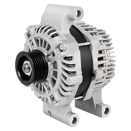 SCITOO Alternator Fits for Ford for Escape 2.5L 09-12, for Focus 2.0L 08-11, for Fusion 2.5L 2010,for Mercury for Mariner 2.5L 09-11, for Milan 2.5L 2010-12V 150Amp High-output CW 6-Groove 11272