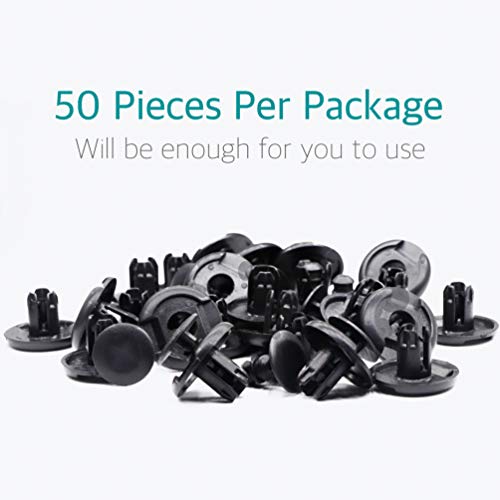Lantee 50 Pcs Car Front Fender & Bumper Support Push-Type Retainer Clips For Honda Acura 91512-Sx0-003 & Mitsubishi Mu000319 #TOP6