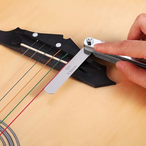 Hsthe Sea 72PCS Guitar Tool Kit Guitar Tool Repairing Maintenance Tool Kit For Electric Guitar Bass For Electric Guitars Basses etc - Image 4