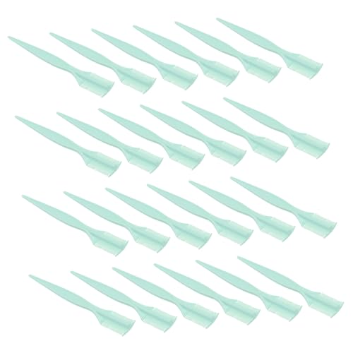 Baluue 50pcs Eyebrow Separator Lash Brush Thin Brow Brush Lash Comb Accessories for Makeup Random Color