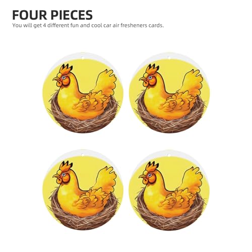 Hojas Aromatizadas Bird's Nest Golden Chicken para Auto miniatura 2