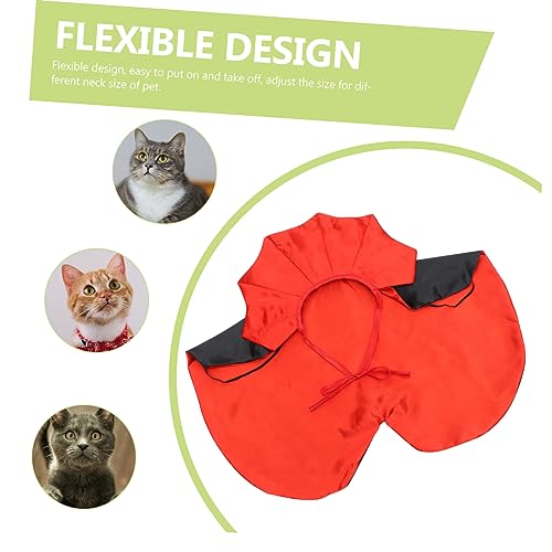 Disfraz Capa Vampiro Halloween para Perros y Gatos miniatura 4