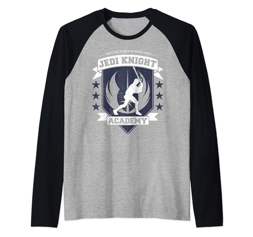 T-shirt Raglan Star Wars Jedi Academy : Coton Premium et Finitions Robustes