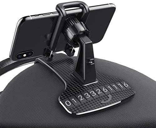 Phone Holder Car Dashboard Stand 360° Rotation Adjustable GPS Clips Holder for Universal Mobile car image 5