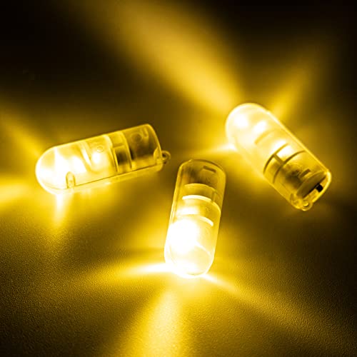 Richaa Mini LED Lámpara Globo 50 Pcs Mini Luces LED de Decoración Globo Linterna para Cumpleaños Boda Navidad Halloween Fiesta