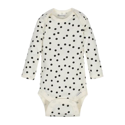 Image of Onesies Brand Unisex Baby 6-Pack Long Sleeve Bodysuits - Breathable Cotton One-Piece Outfits for Newborns & Infants