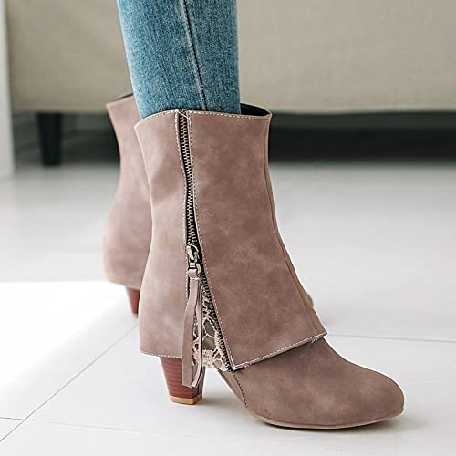 Bottes brodées rétro pour le quotidien et les sorties d'hiver