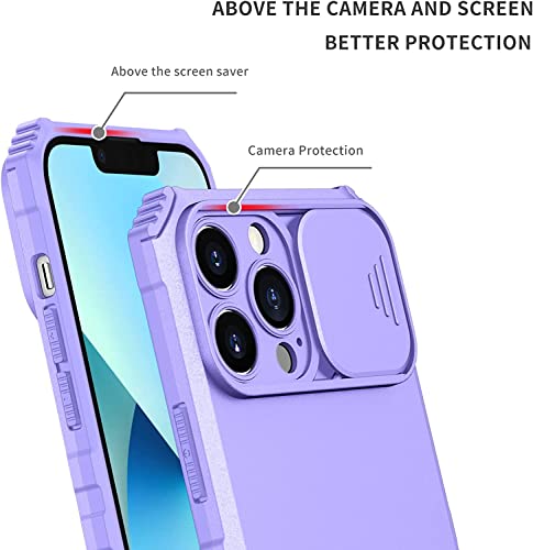 Coque iPhone 14 Pro Max antichoc blanche de 6.7 pouces avec béquille - 6