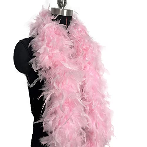 Happy Feather HP-BOA-80 2 Yards 80G Turkey Chandelle Feather Boa thumb #2