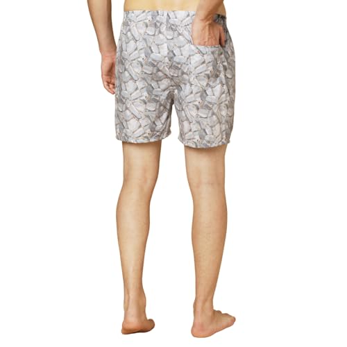 Image of Urban Scottish Ultra-Comfortable Men's Boxer Pants (Pack of 5) - 100% Cotton Material with A Stylish Print - Soft and Stretchy Elastic Waist Band - Dynamic Movement and Hardwearing Stitching