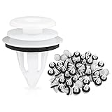Carbbia 50Pcs 51411973500 Door Trim Panel Clips w/Seal Ring Bumper Fasteners Push Fit for BMW E34 E36 E38 E39 E46 E85 E86 E90 320i 323Ci 323i 325Ci 325i 325xi 328Ci 328i 330Ci 330i 330xi M3 X5 M5 Z3