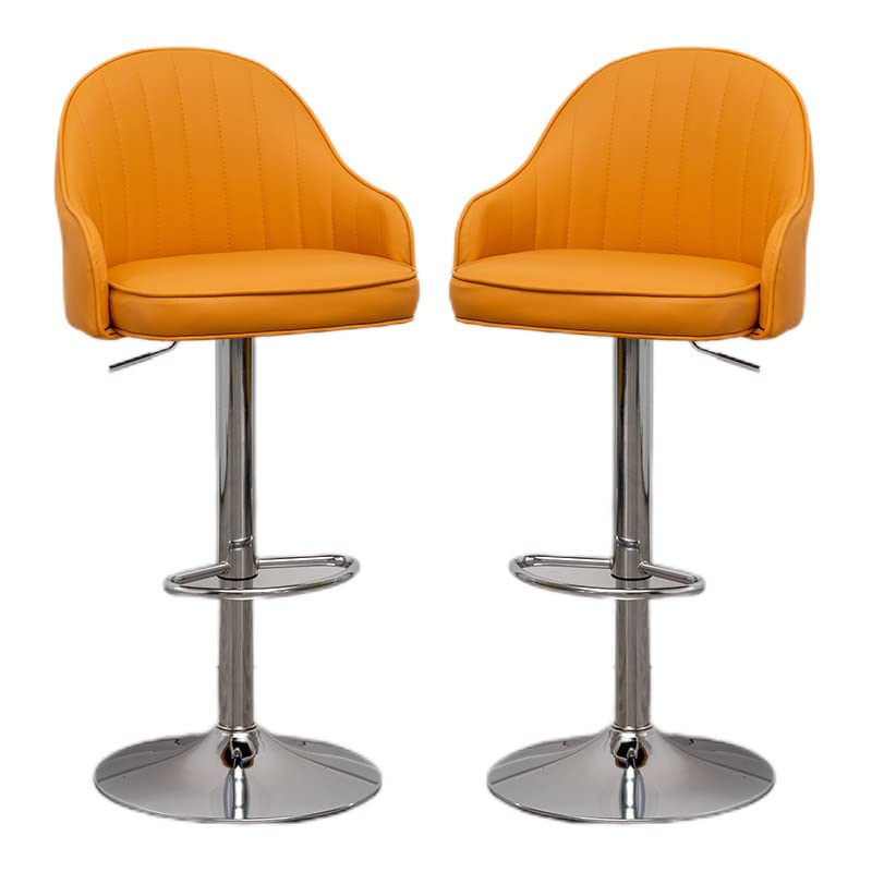 Tabourets de bar lot de 2 réglables en hauteur pour îlot de cuisine