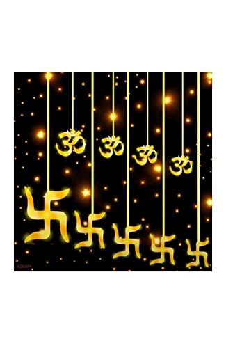 Image of Light 12 Swastik Om String 6+6 Swastik Om 138 LED Star Lights, Curtain String Lights for Bedroom with 8 Lighting Modes,Waterproof Window Lights Decorations, Garden Decorations Lights