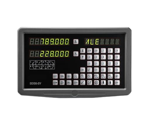 Kit DRO 2 Ejes SDS6-2V para Torno y Fresadora miniatura 1