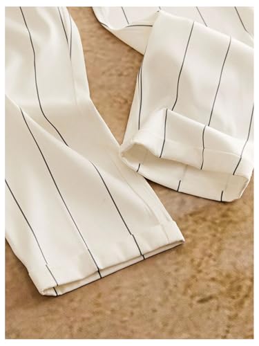 Men's Men's Striped Dress Pants Casual Pinstripe Trousers Work Business Suit Pants3