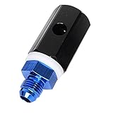 AC PERFORMANCE -8 AN Male Flare Fuel Cell Roll Over Valve Aluminum AN8 Rollover Valve Tank Mounted...