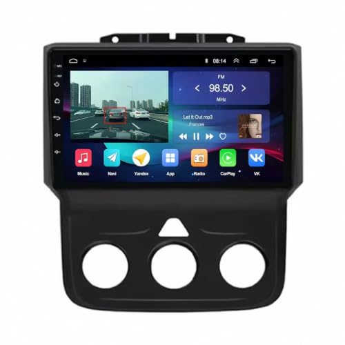 Radio de coche 2 DIN para actualizar el Fiat Bravo con Bluetooth manos libres y Siri