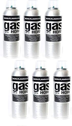 Original Simply Fanpaket 26-----6 Nachfüllflaschen Fan Set Hupe Tröte Fanfare Signalhorn Fussballhupe Pro Flasche laut Hersteller mit 200ml nicht