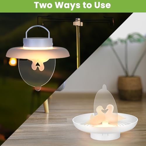 2 PCs Bettwanzen Falle mit 10 Klebescheiben,Zwei Stromversorgung Methoden Flohfalle für Wohnung Testsieger,Geruchlos Ungiftig, Flohfallen für Wohnzimmer,Küche,Schlafzimmer