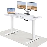 Investieren Sie nicht in einen höhenverstellbaren Schreibtisch mit unzuverlässigem motor der nach kurzer Zeit nicht mehr funktioniert. Der flüsterleise hochleistungs-doppelmotor des Desktronic Home Pro Stehpults bringt den Bürotisch mit soft-start soft-stop-Aktivierung jedes Mal innerhalb von 12 sekunden präzise in Position. Der PC Tisch ist doppelt so schnell wie andere elektrisch höhenverstellbare Schreibtische. Dieses Stehpult ist auf reibungslose funktion & dauerhafte Leistung ausgelegt