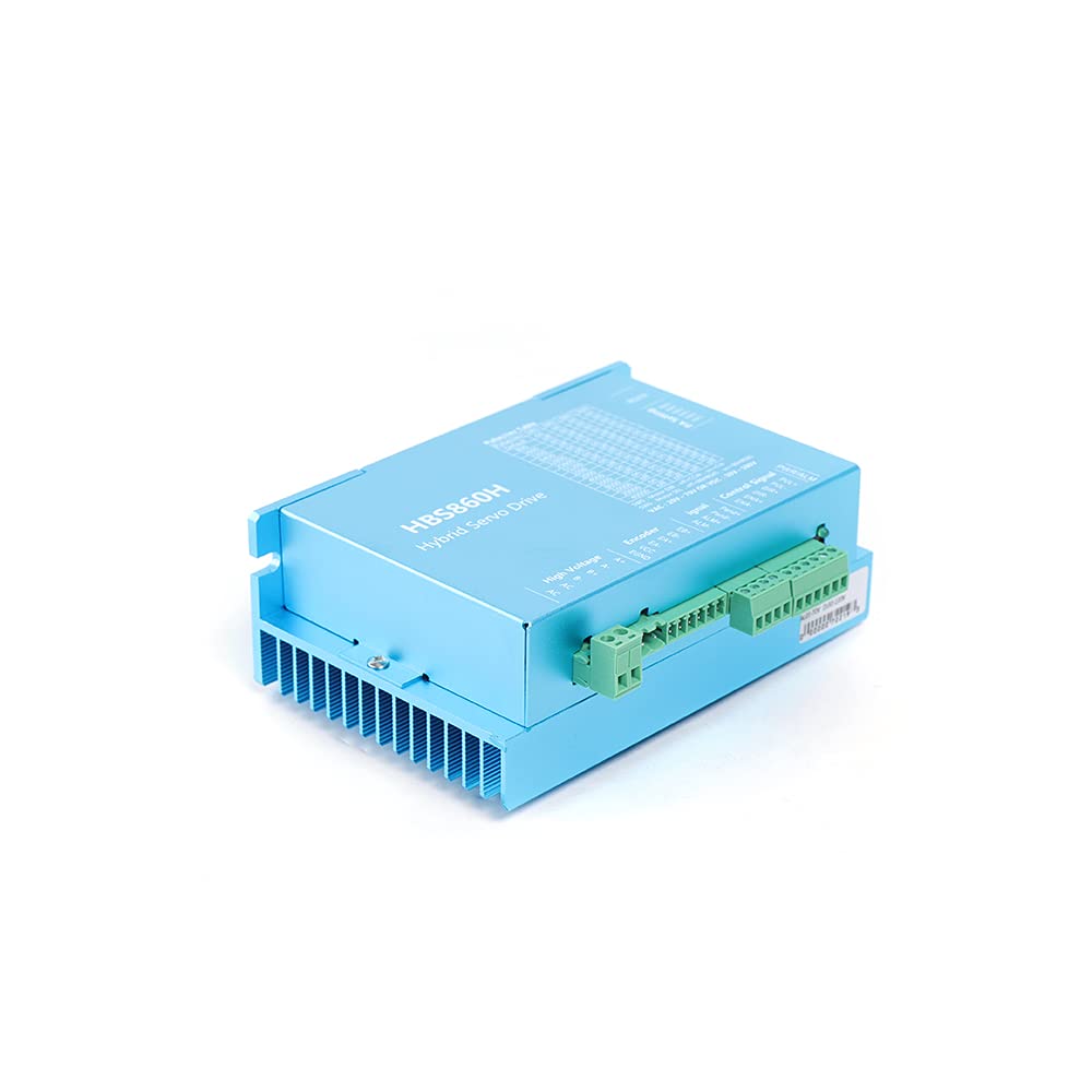 Closed-Loop-Schrittmotor und Treiber-Kit 12Nm HBS86H Closed Loop Stepper Motor 8A Stepper Motor Treiber HBS86H Set für herkömmliche Schrittsystem für 3D-Drucker-CNC