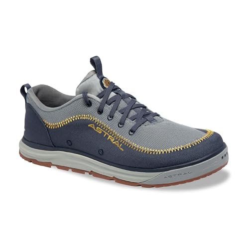 Astral Brewer 3.0 Shoes - Barefoot Quick-Drying Mens & Womens Sneaker for Casual Wear Water Sports Travel & Hiking - Typhoon Navy - Mens 11.5/Womens 12.5