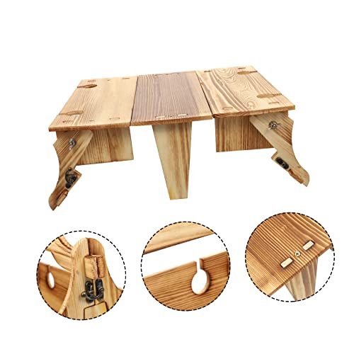 Table de pique avec panier de rangement et structure stable Toyvian jardin camping