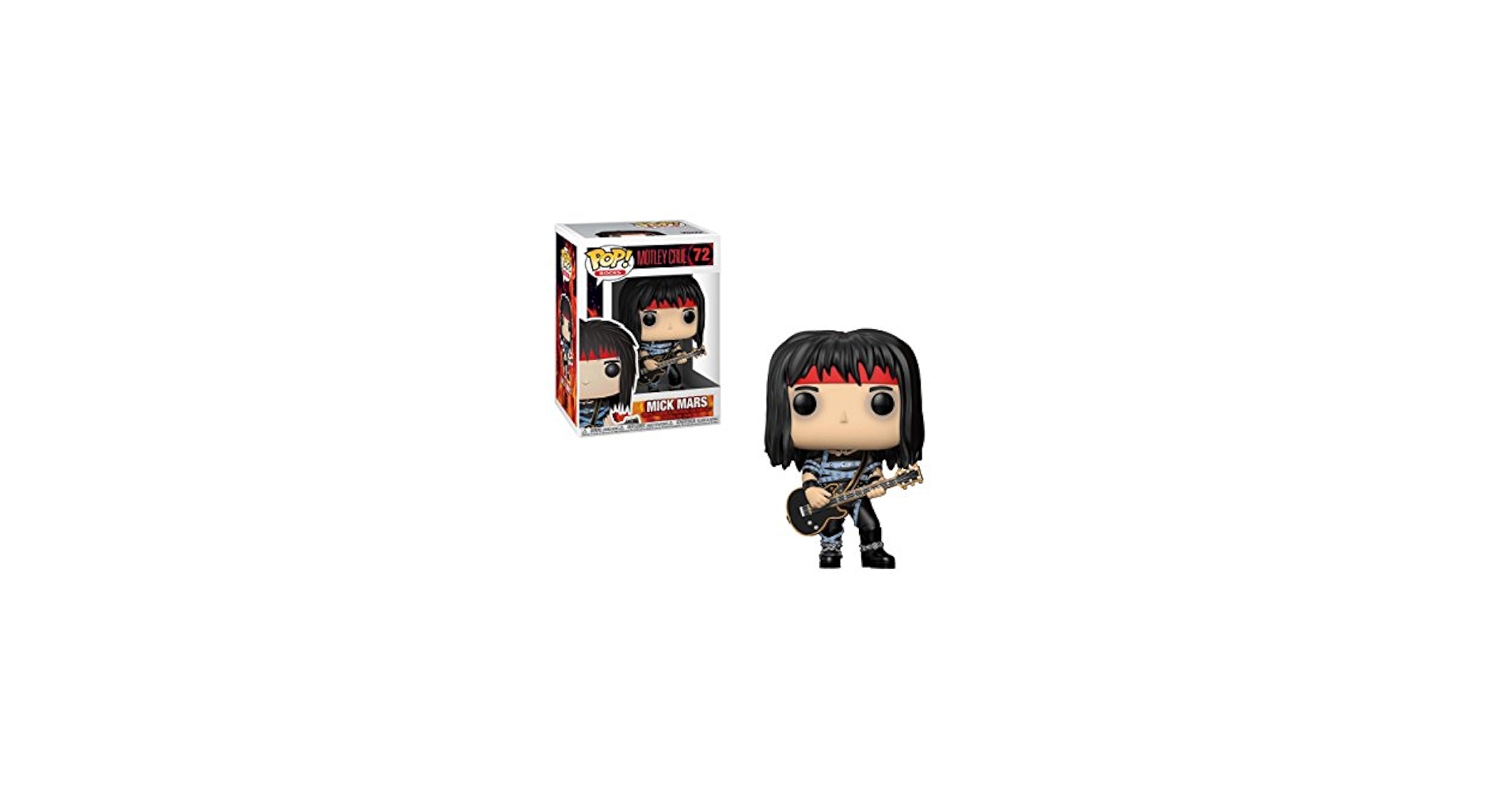 Amazon.com: Funko POP! Rocks: Mötley Crüe Mick Mars
